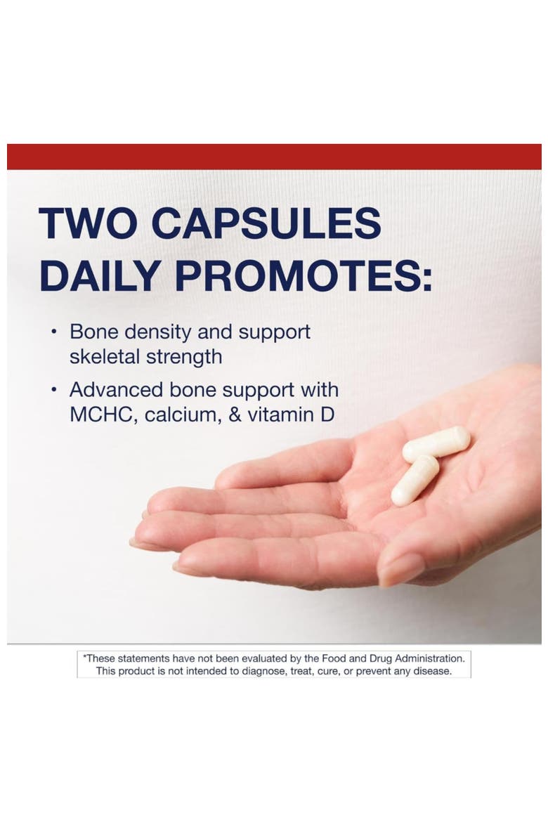 Bone Builder Plus High-Absorption Calcium Supplement Capsules 180 Capsules, Alternate, color, None