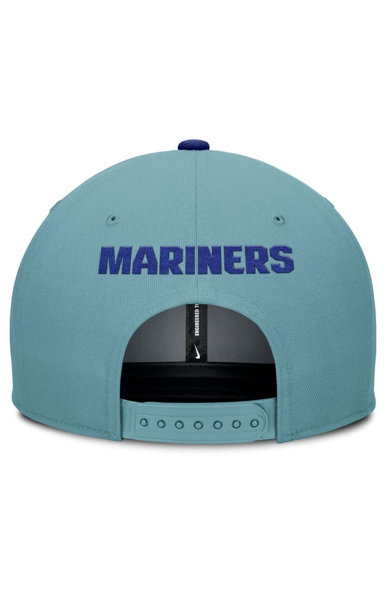 Nike Men's Nike Turquoise Seattle Mariners Father's Day Pro Performance Snapback Hat, Alternate, color,