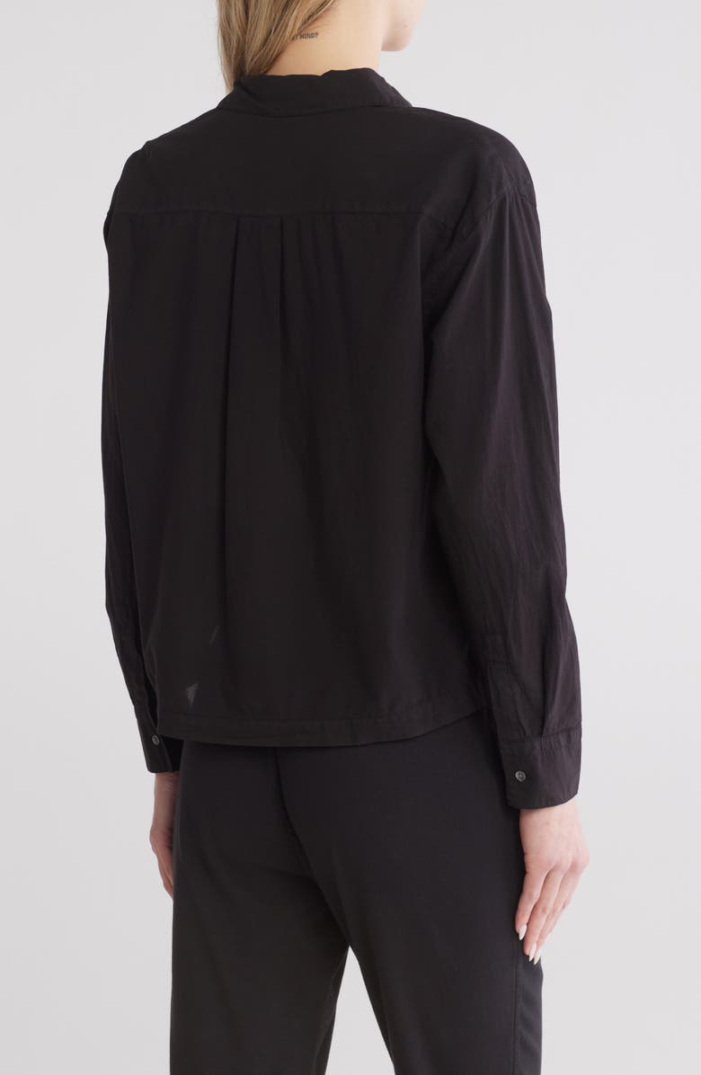 James Perse Light Cotton Button-Up Shirt, Alternate, color,