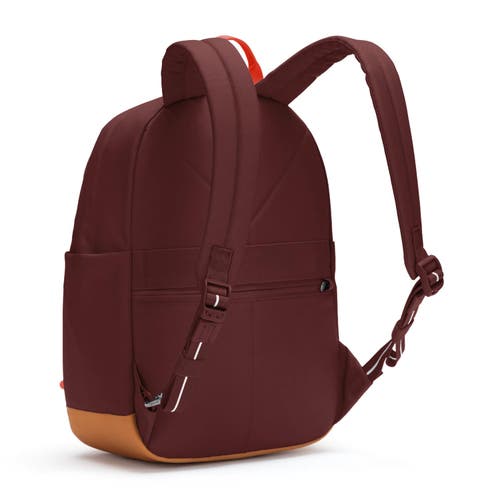 Pacsafe Go 15l Anti Theft Backpack In Garnet Red