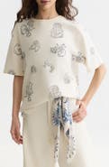 Scotch & Soda Embroidered Cotton Top
