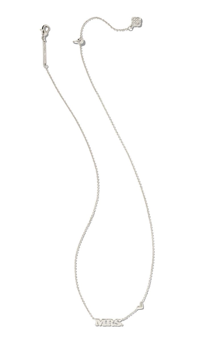 Kendra Scott Mrs. Pendant Necklace, Main, color, 