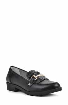 CLIFFS BY WHITE MOUNTAIN Galeena Buckle Kiltie Loafer