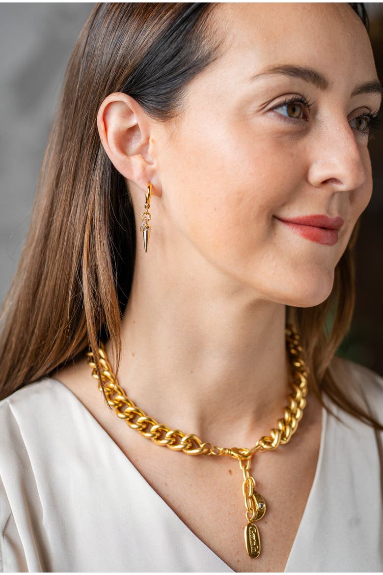 Grateful Heart Necklace, Alternate, color, Gold