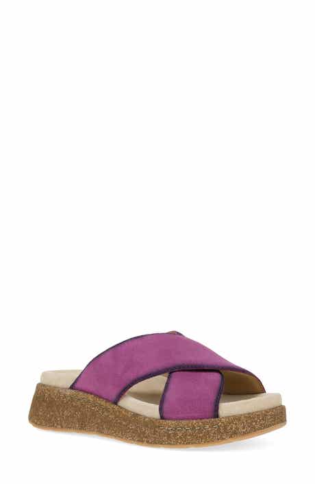 Dansko Bridget Platform Wedge Slide Sandal