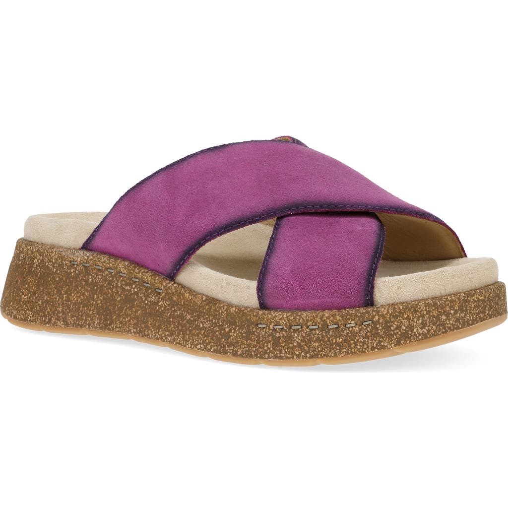 DANSKO DANSKO BRIDGET PLATFORM WEDGE SLIDE SANDAL