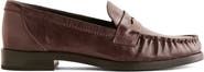 Reformation Ani Ruched Penny Loafer