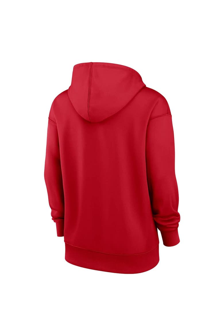 Women's Nike Red St. Louis Cardinals Authentic Collection City Connect Performance Pullover Hoodie, Alternate, color, Red