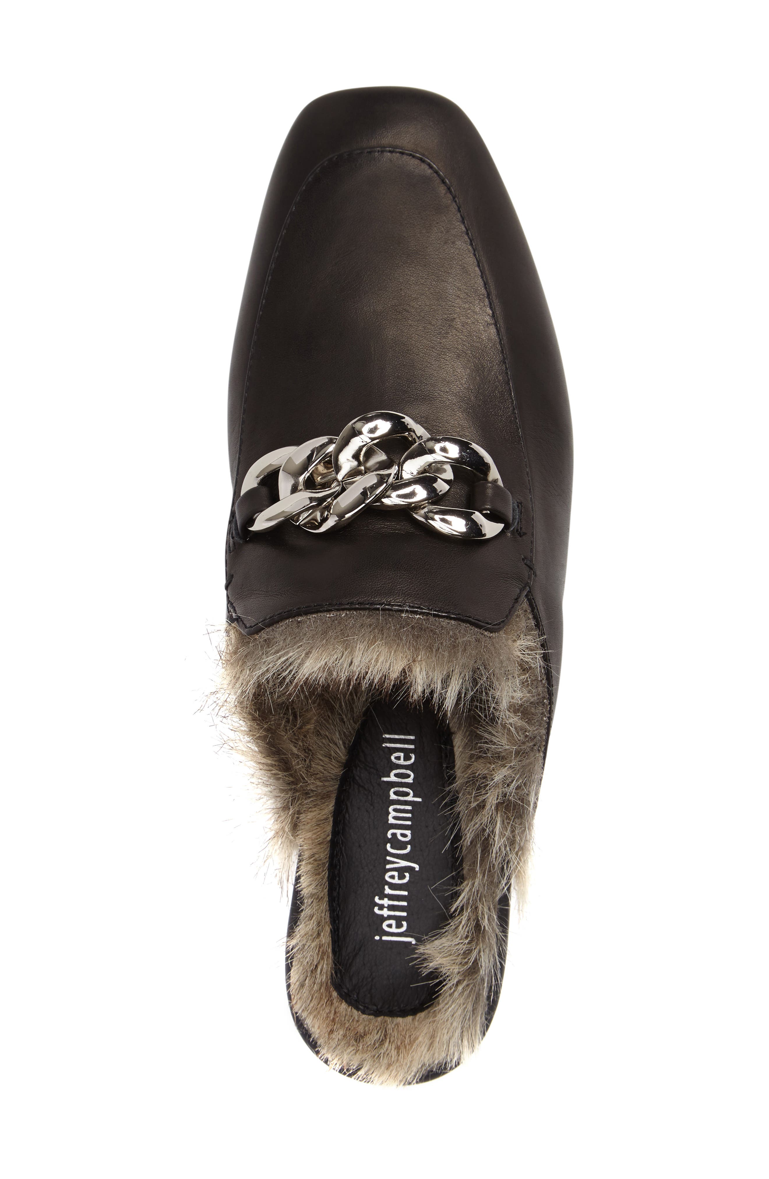 Jeffrey Campbell Ravis Faux Fur Mule, Alternate, color, 
