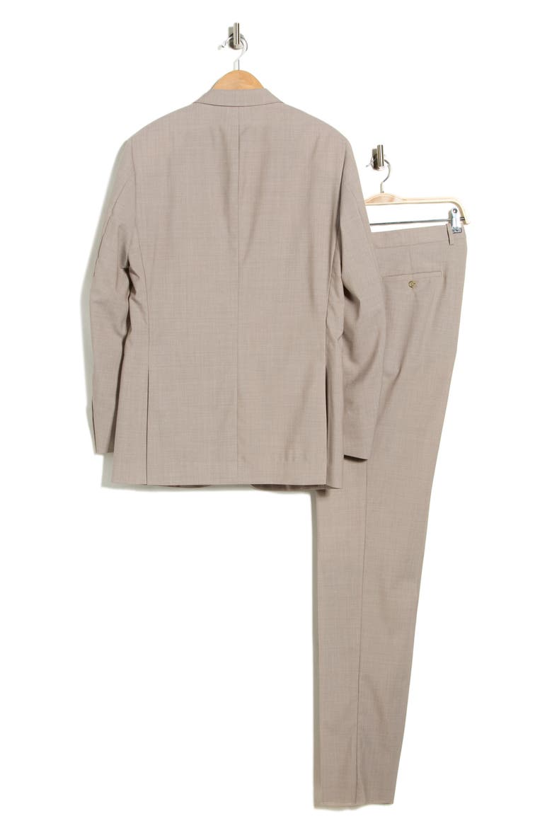Flynn Classic Fit Wool Blend Suit, Alternate, color, TAN