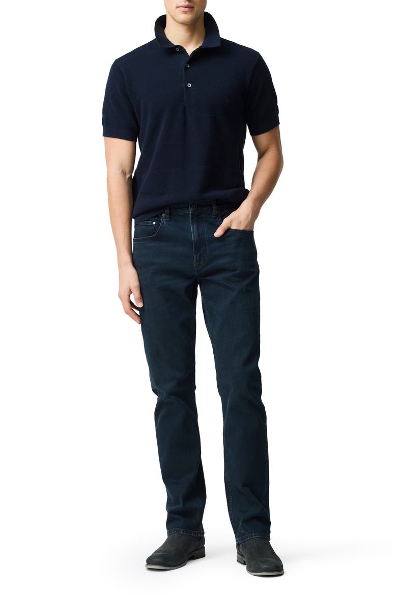 Linden Straight Leg Jeans, Alternate, color, BLUE BLACK