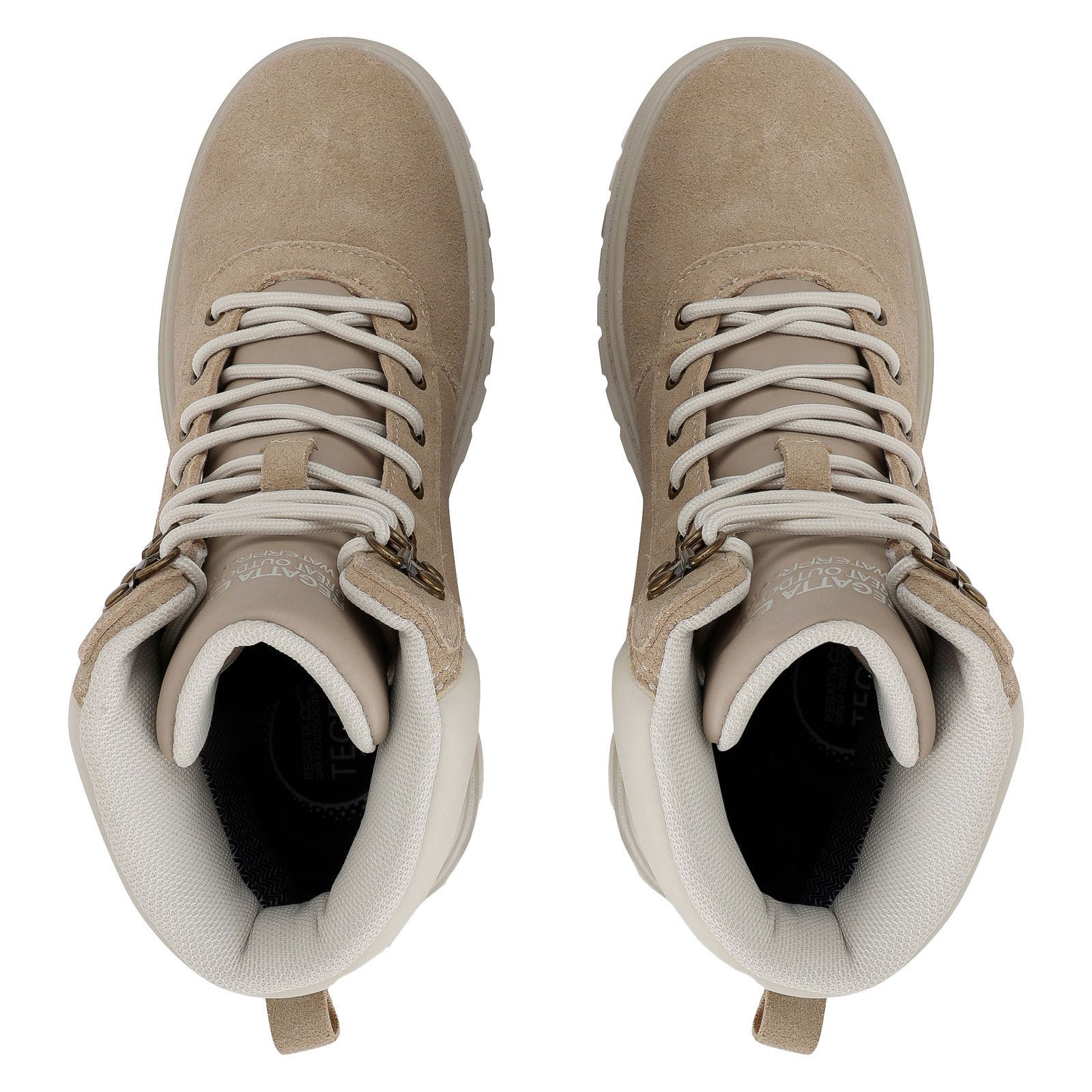 Whinton Suede Boots, Alternate, color, Taupe and Beige
