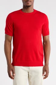 T.R. PREMIUM Short Sleeve Knit Sweater