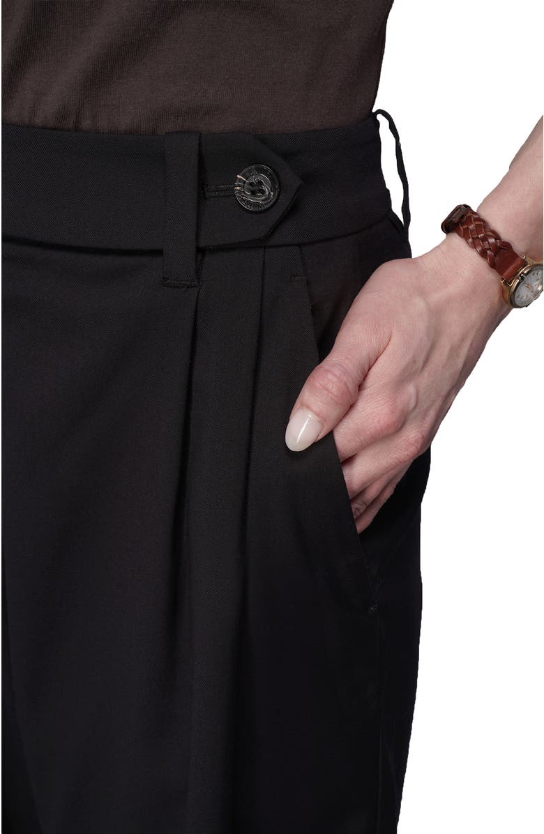 WILDFANG The Empower Wide Leg Short, Alternate, color, Black