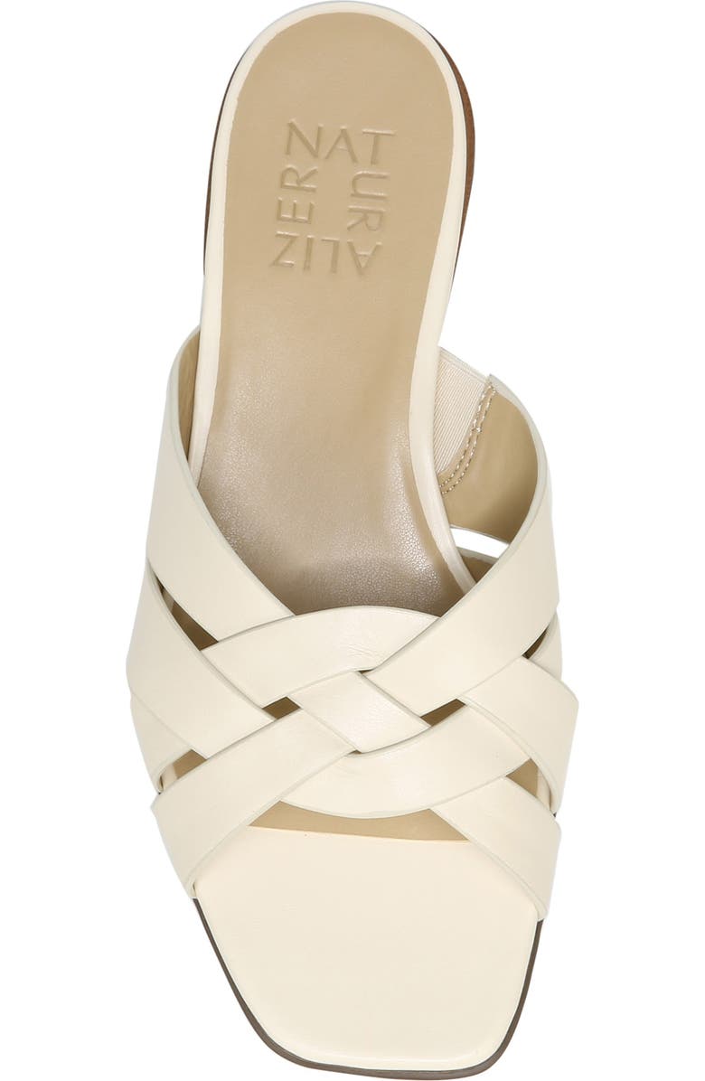 Naturalizer Ashford Slide Sandal, Alternate, color, Pale Ivory Leather