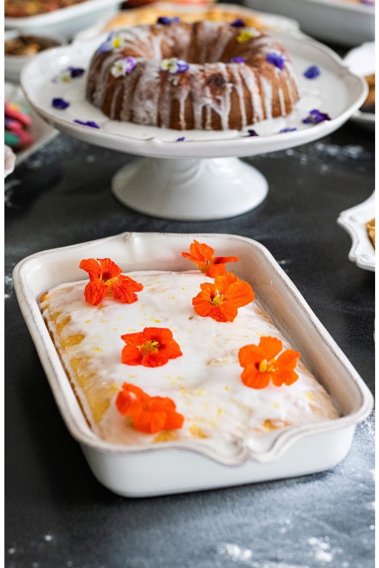 'Berry and Thread' Rectangular Baking Dish, Alternate, color, WHITEWASH