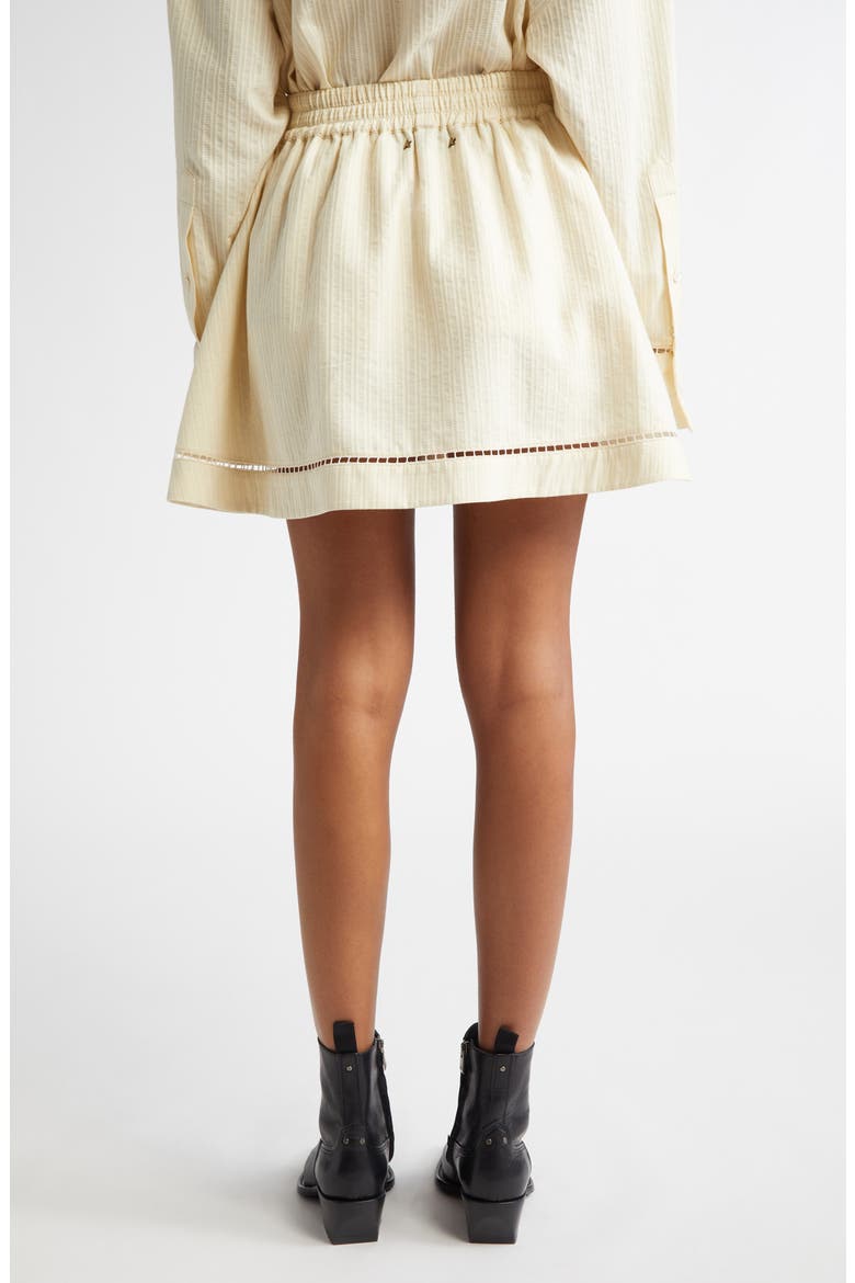 Journey Texture Stripe Circle Skirt, Alternate, color, SHORTBREAD
