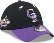 New Era Men's New Era Black/Purple Colorado Rockies 2025 MLB All-Star Game 39THIRTY Flex Hat