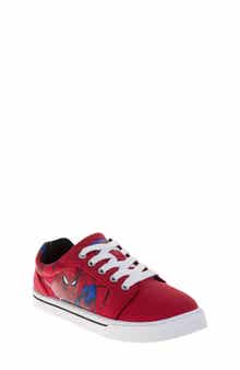 JOSMO Kids' Marvel Spider-Man Low Top Canvas Sneaker