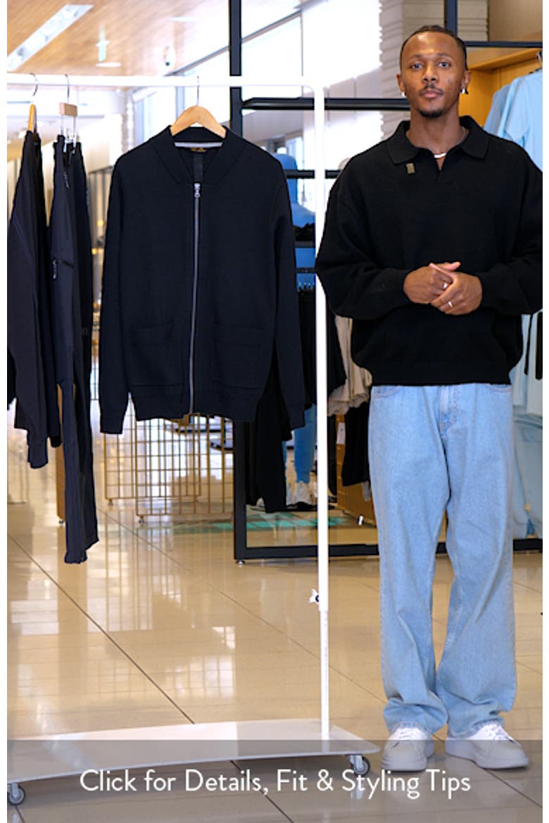 Navigator Knit Bomber video