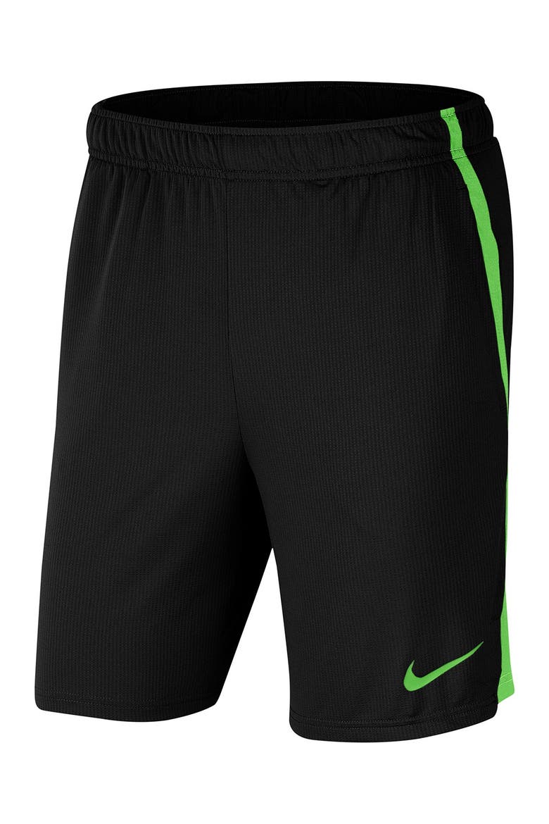Men's Dri-FIT Hybrid 2.0 Athletic Shorts, Main, color, BLACK/MN GRN