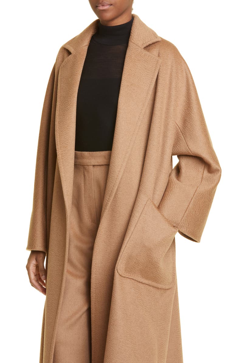 Max Mara Olea Oversize Open Front Coat, Alternate, color,