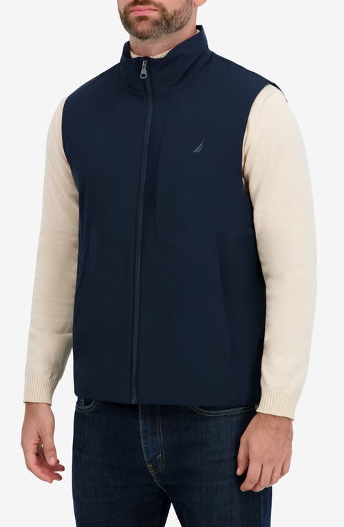 Nautica Transitional Packable Vest In Blue