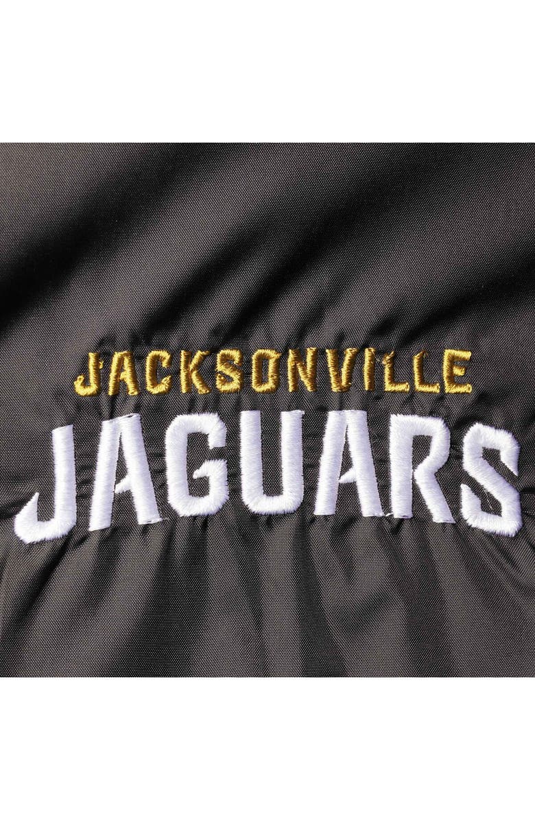 DUNBROOKE Men's Dunbrooke Black Jacksonville Jaguars Logo Legacy Stadium Full-Zip Jacket, Alternate, color,