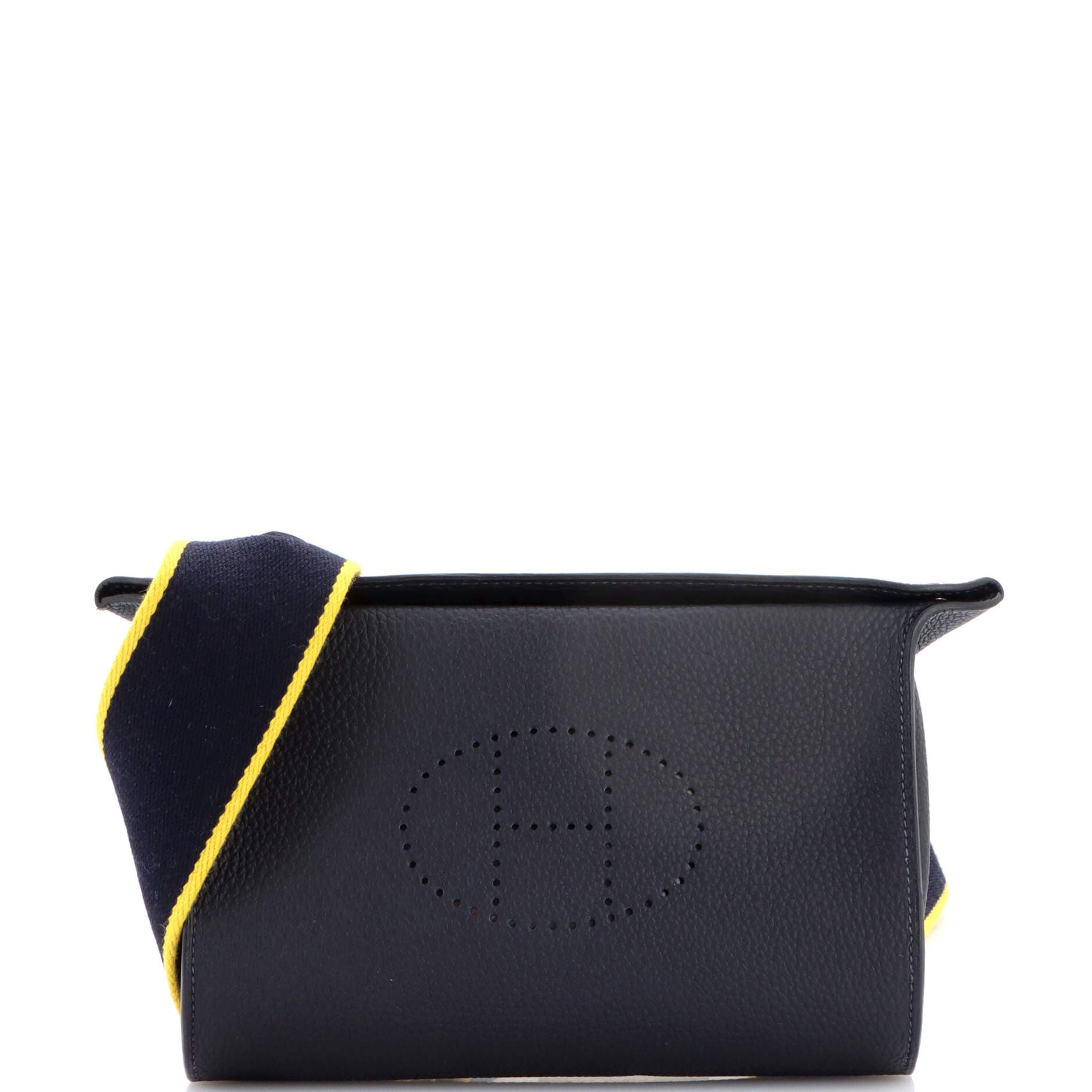 Pre-Owned Hermes Videpoches Bag Togo, Main, color, Caban