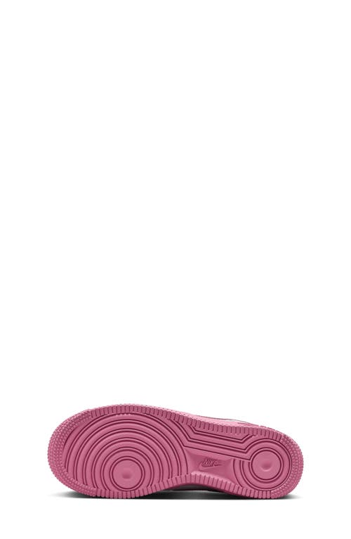 Nike Air Force 1 Basketball Sneaker In White/magic Flamingo