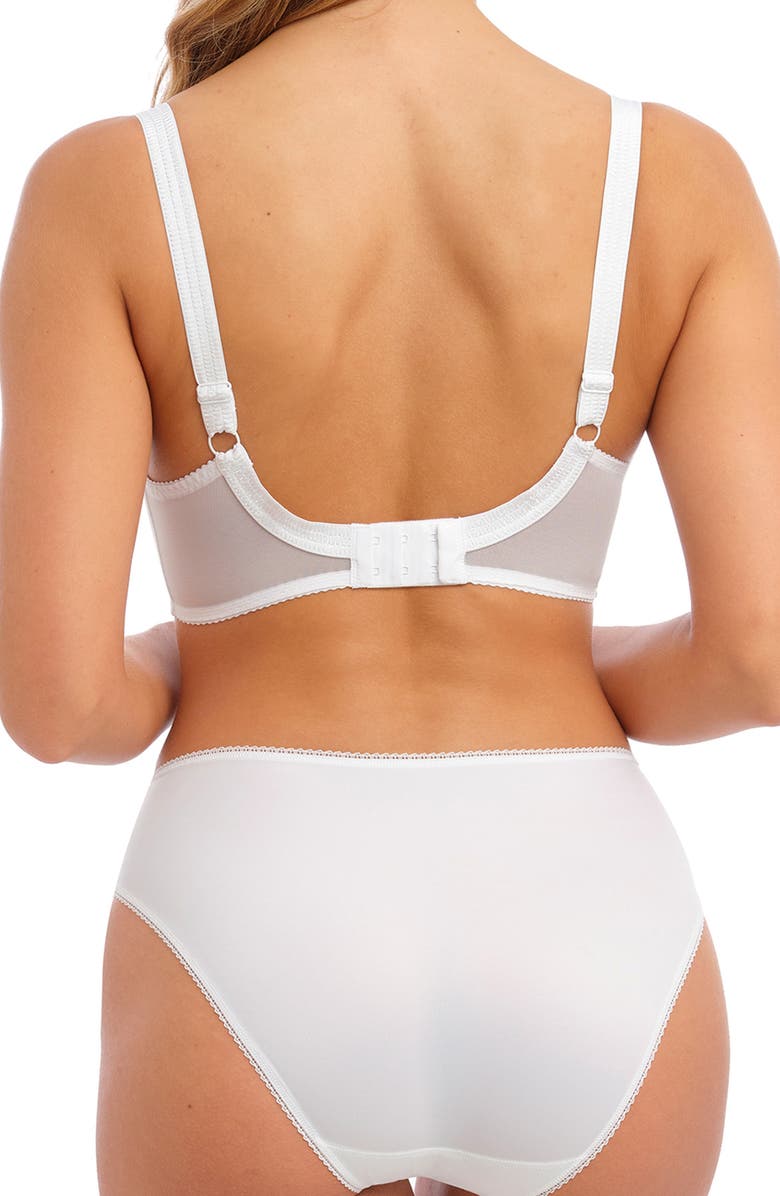 Fantasie 'Balcony 6010' Underwire Bra, Alternate, color, White