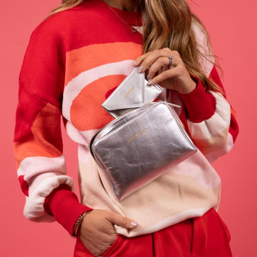 Casupo Mini Envelope Wallet With Rfid Protection In Metallic