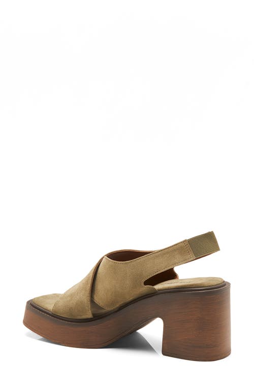 Free People Cora Slingback Platform Sandal In Multi