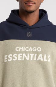 Fear of God Essentials Chicago Bears 90s Relaxed Colorblock Hoodie