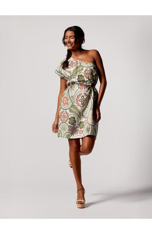 Tori Richard Bazaar Theodora Dress In Vanilla