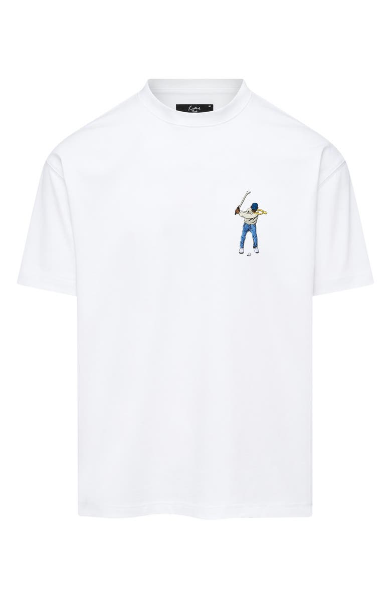 Eastside Golf Core Swingman T-Shirt, Main, color, Bright White