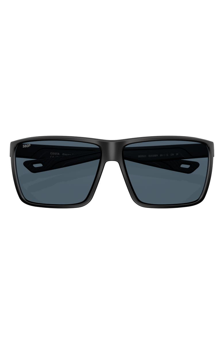 Costa Del Mar Rincon II 64mm Sunglasses, Alternate, color, Matte Black / Gray