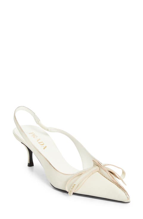 Exposed Seam Slingback Pump (Women)