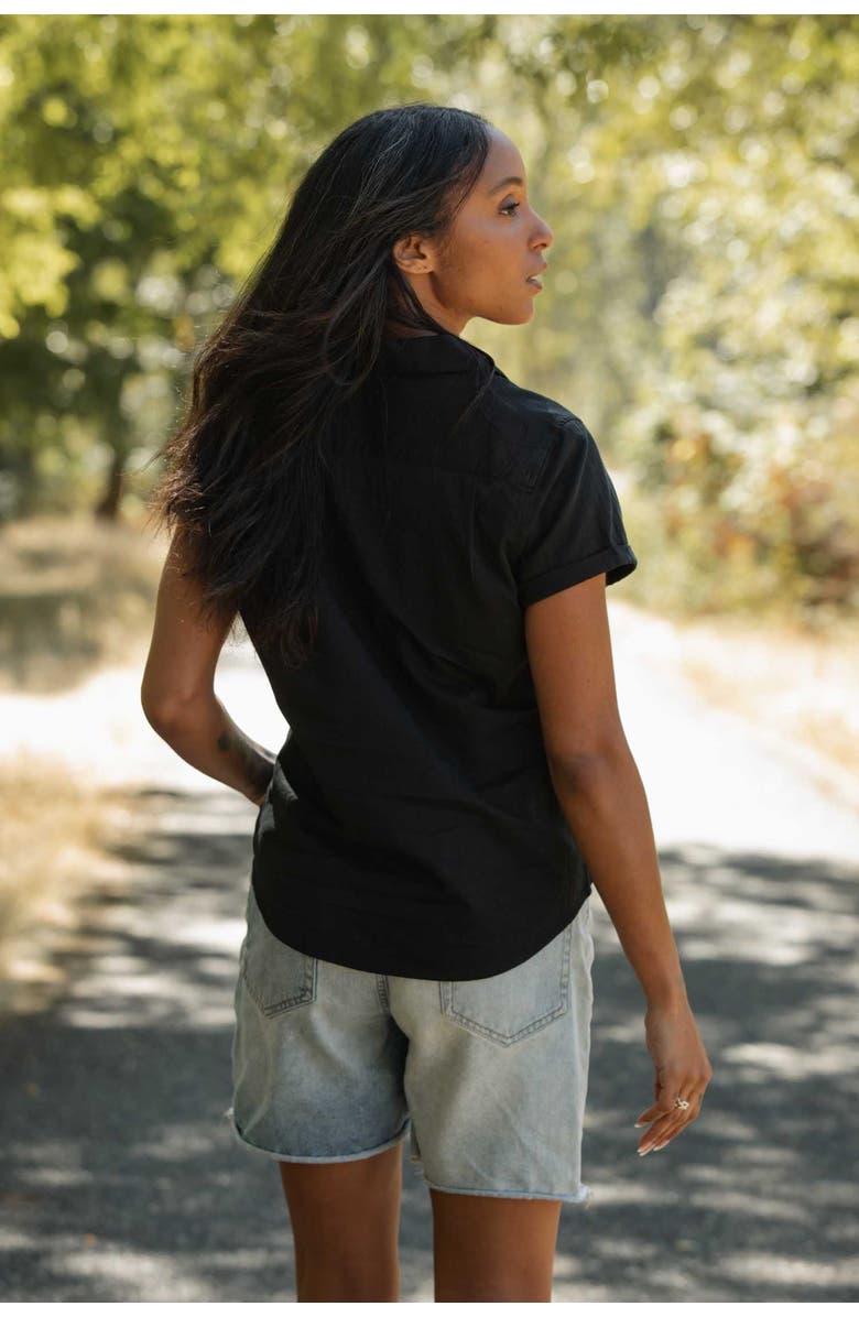 Bridge & Burn Innes Shirt, Alternate, color, Black