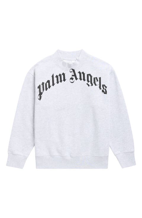 Kids' Classic Curved Logo Sweatshirt