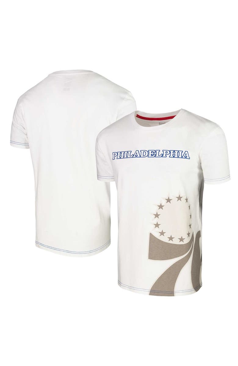 Stadium Essentials Unisex Stadium Essentials White Philadelphia 76ers Scoreboard T-Shirt, Main, color, White