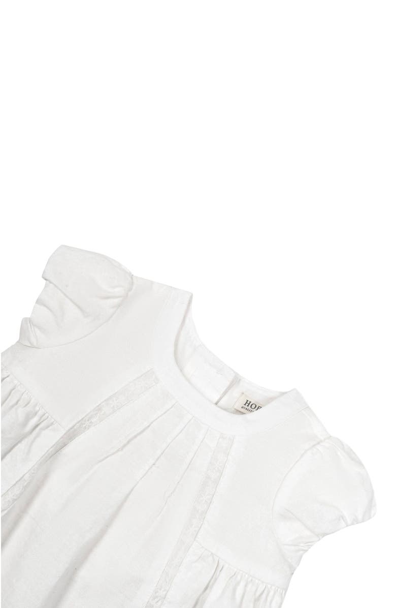 Hope 
Henry Baby Special Occasion Linen Pintuck Dress, Infant, Alternate, color, Soft White Pintuck