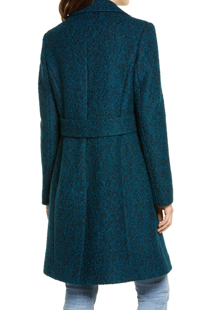 Sam Edelman Notched Lapel Reefer Coat, Alternate, color,