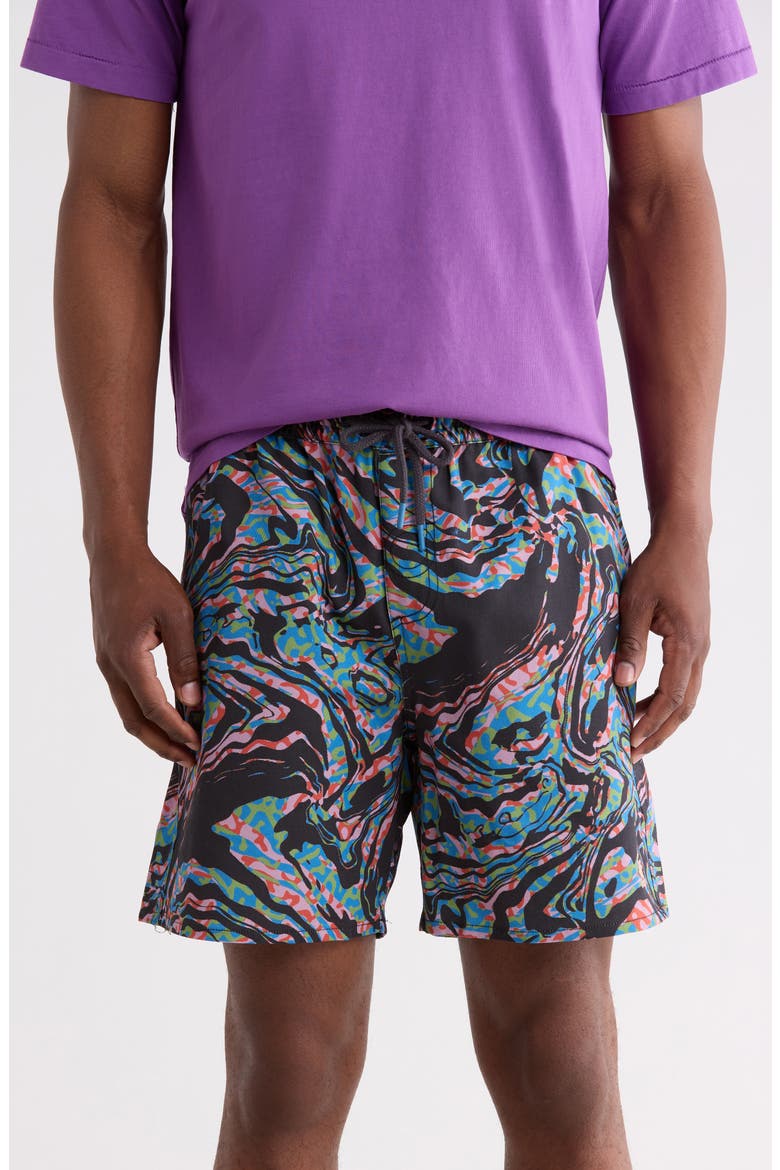 Kuta Shorts, Main, color, BLUE MULTI