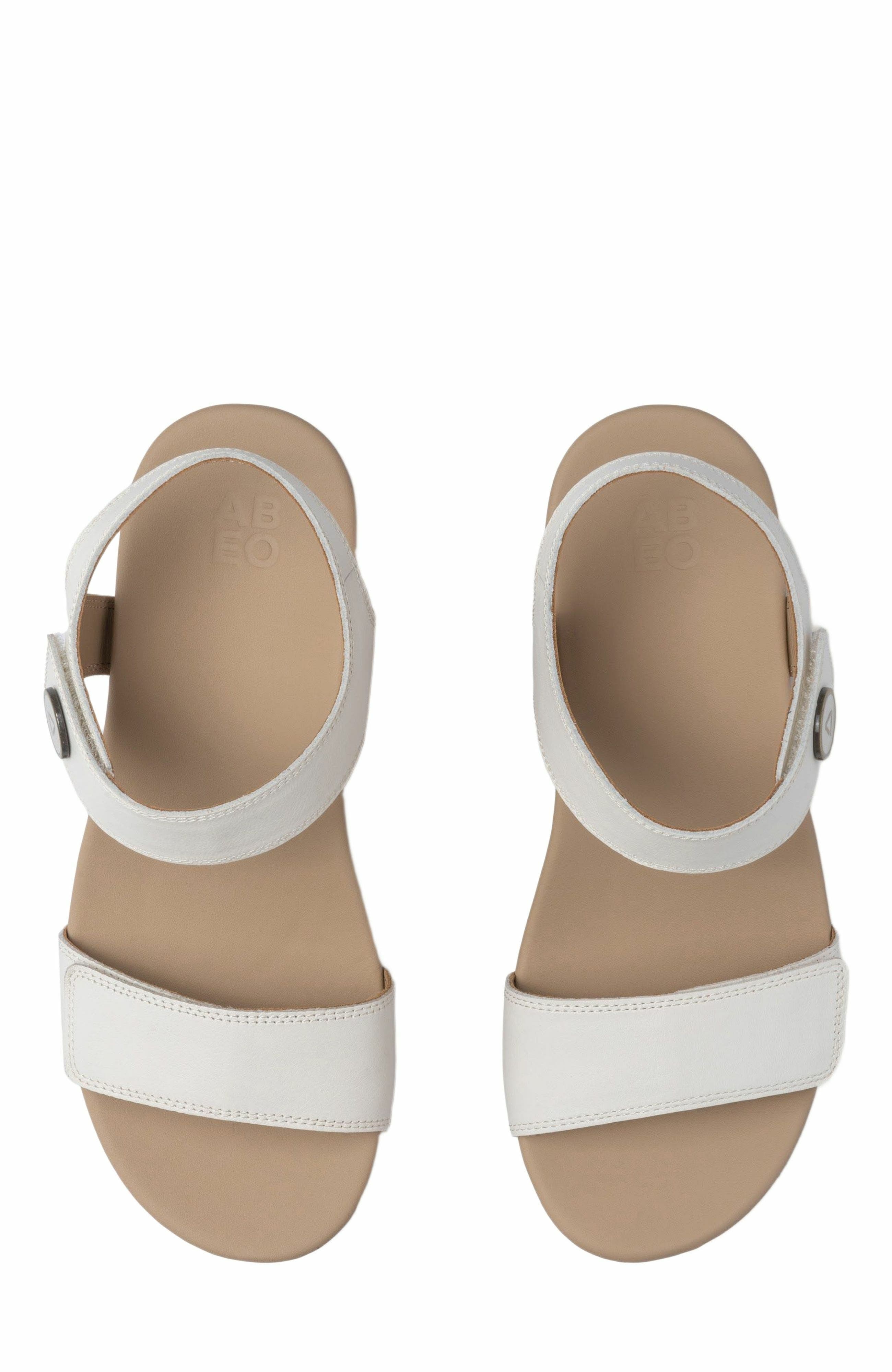 Riviera Strap Sandal, Alternate, color, White - Regular