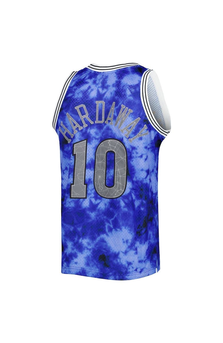 Mitchell & Ness Men's Mitchell & Ness Tim Hardaway Blue Golden State Warriors 1990/91 Galaxy Swingman Jersey, Alternate, color, 