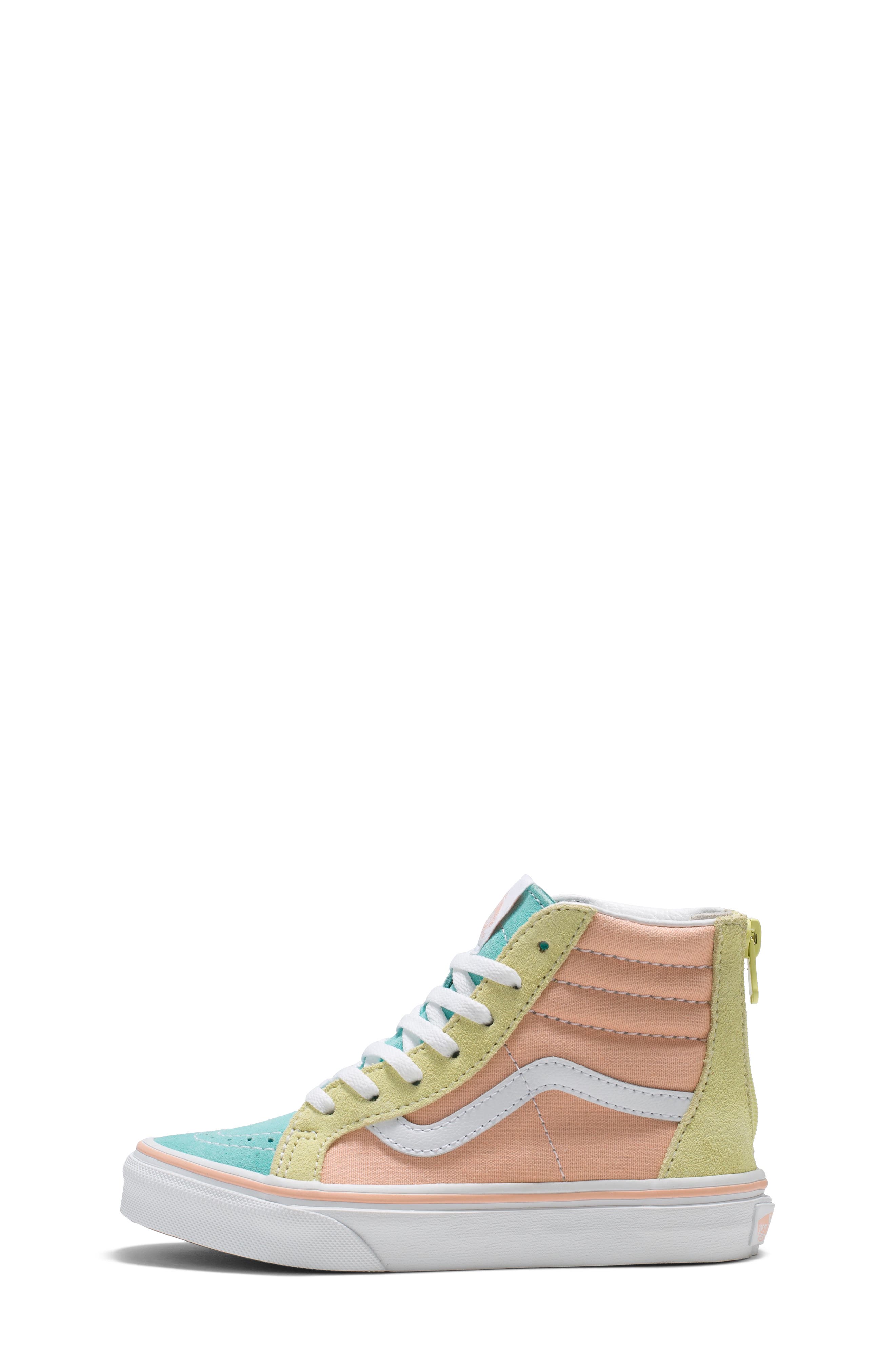 Vans Kids' Sk8-Hi Zip Sneaker, Alternate, color, 