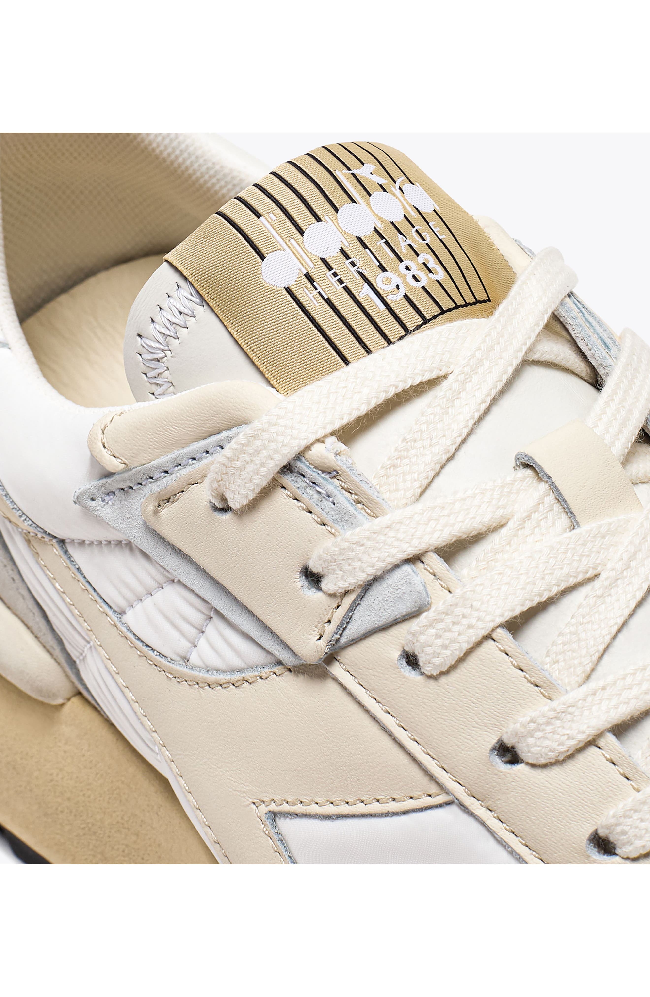 Diadora Gender Inclusive Mercury Elite Water Resistant Sneaker, Alternate, color, Pristine/ White