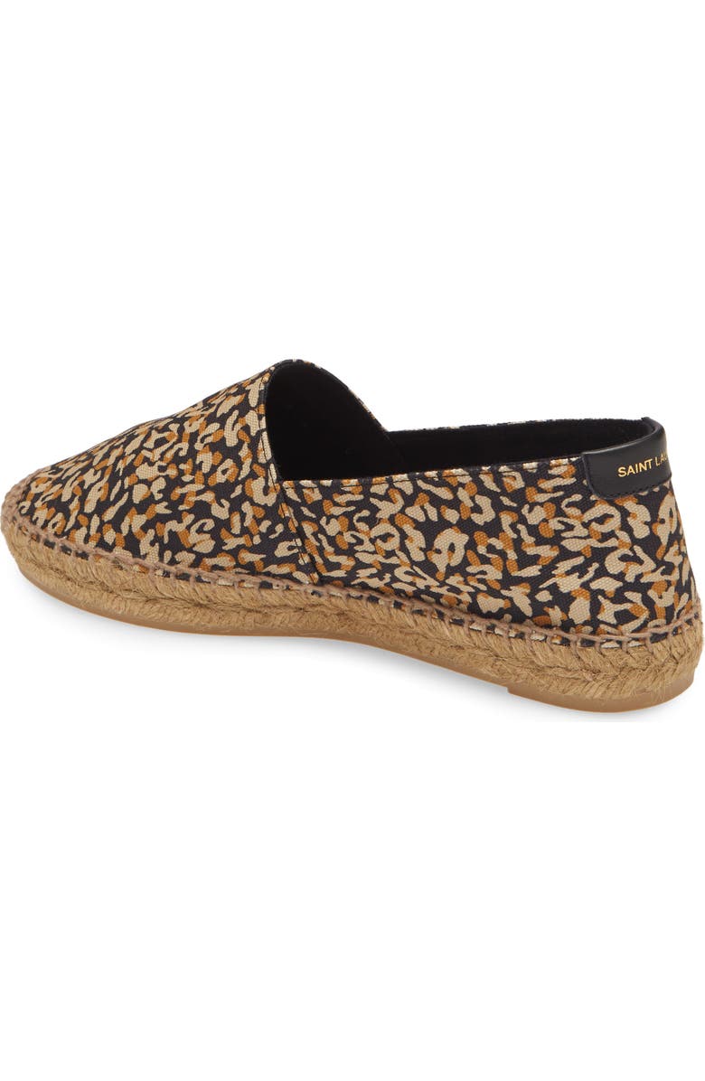 Saint Laurent Monogramme Espadrille Flat, Alternate, color,