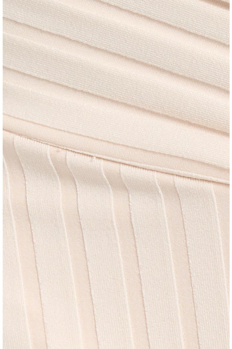 V-Front High Cut Bikini Bottoms, Alternate, color, WHITE SAND